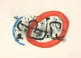 Osaka by Joan Miró, 1970, color lithograph, offered Sep 2025