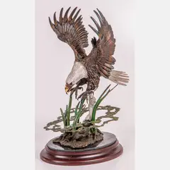 Pride and Passion by Dennis Jones, Bronze, offered May 2022