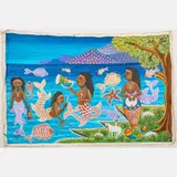 Mermaids by Wagler Vital, Oil on canvas, offered May 2022
