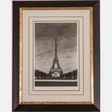 The Eiffel Tower, Paris by Jesse Kalisher, Photograph, offered May 2022