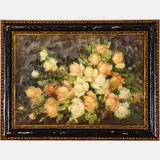 Floral Still Life by Giuseppe Alberto Cocco, Oil on board, offered May 2022