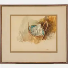 Untitled by Richard Treaster, Watercolor, offered May 2022