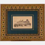 The Hotel De Ville by Adolphe Theodore Martial Potemont, Etching on laid paper, offered May 2022
