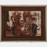 Untitled by David Black, Oil on board, offered Sep 2016