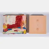 Outie, Innie, Outie by Cherie Benner Davis, 2000, Acrylic on board, offered Sep 2016