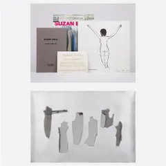 Untitled by Suzan Etkin, Mixed media on mylar, offered Sep 2016