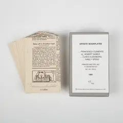 Artist's Bookplates by Robert Gober, 1991, Lithograph on wove paper, offered Sep 2016