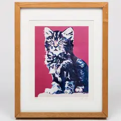 Penetration of the Heart by Walter Robinson, 1982, Offset color lithograph, offered Sep 2016