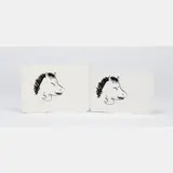 Horsehead by Ellen Berkenblit, Ink on paper, offered Sep 2016
