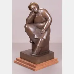 Business is Bad by Helen Beling, Bronze, offered Sep 2016