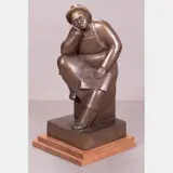 Business is Bad by Helen Beling, Bronze, offered Sep 2016