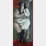 Voluptuous Nude by Daniel Forst, Oil on canvas, offered Aug 2016