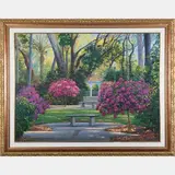 Seat for Two by Wendy Schaefer Miles, 2003, Oil on canvas, offered Aug 2016