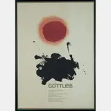 Exhibitions at the Guggenheim and Whitney Museums by Adolph Gottlieb, Silkscreen poster., offered Aug 2016