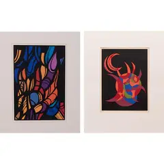 Psalm by Leon Gordon Miller, Silkscreen, offered Aug 2016