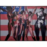 Woman's Lib by Thompson Lehnert, Acrylic on canvas, offered Aug 2016