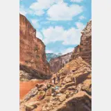 Grand Canyon by Chen Mao, Oil on canvas, offered Jul 2016