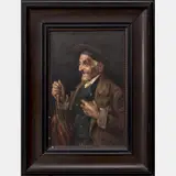 Portrait of a Man by Federico Alessandro Ciappa, Oil on canvas, offered Jul 2016