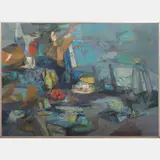 Untitled by John Teyral, 1964, Oil on canvas, offered Jul 2016