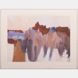 A.W.S. (b. 1931) Untitled by Malcom Brown, Acrylic on paper, offered Jul 2016