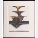 Untitled by Tuvia Beeri, Etching in colors, offered Jul 2016