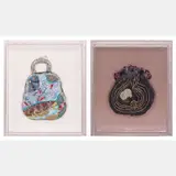 A Most Precious Bag, Hand dyed wool, handmade felt by Juliette Hamélécourt, mixed media., offered Jul 2016