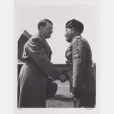 The First Meeting of Hitler and Mussolini, Venice by Alfred Eisenstaedt, Gelatin silver print, offered Jul 2016