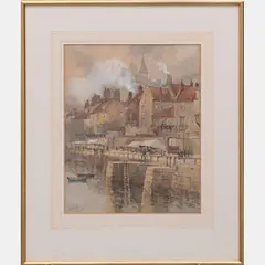 The Whitby by William James Boddy, Watercolor on paper, offered Jun 2016