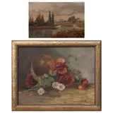 Still Life with Flowers by Jane Reynolds, Oil on canvas, offered Jun 2016