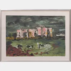 Carew Castle by John Piper, Silkscreen, offered Jun 2016