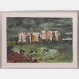Carew Castle by John Piper, Silkscreen, offered Jun 2016