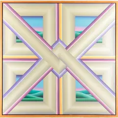 Hieroglyphic by George Snyder, 1983, Acrylic on canvas, offered Jun 2016