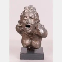 The Scream by William Redgrave, Bronze, offered Jun 2016