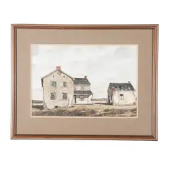 PA artist by Mildred Sands Katz, watercolor, sold May 2024
