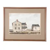 PA artist by Mildred Sands Katz, watercolor, sold May 2024