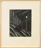 Untitled by Timothy Berry, etching in colors, sold Apr 2022
