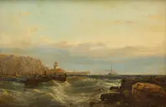 Evening by Edwin Hayes, oil on board, sold Jul 2026