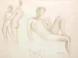 Nude Couples (from Nudes Portfolio) (Field 70-8) by Salvador Dalí, lithograph, sold Jul 2026