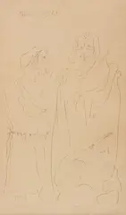 Two Figures by Harold Town, lithograph, sold Jul 2026