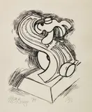 Untitled, 1974 by John MacGregor, 1974, lithograph, sold Jul 2026