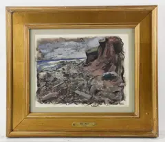 Blue Sea by John Marin, watercolor, sold Aug 2024