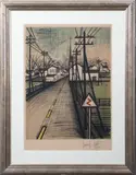 La Route" [The Road] by Bernard Buffet, 1961, Lithograph in Colors, sold Feb 2024
