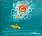 Untitled by Elfi Schuselka, Oil on Canvas, sold Feb 2024