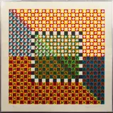 Untitled #1 by Alfred Jensen, 1973, Screenprint, sold Feb 2024