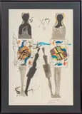 The Queen's Croquet Ground by Salvador Dalí, Lithograph in Colors on Arches wove paper, sold Feb 2024