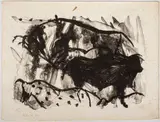 Untitled by Elaine de Kooning, Lithograph, sold Feb 2024