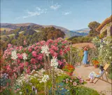 Summertime by Cecil Mendelssohn Round, 1930, oil, sold Jan 2023