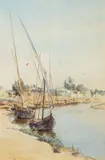 Mahmoudieh Canal by Walter Tyndale, watercolor, offered Jan 2023