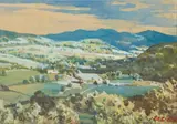North Vermount by Alfred Egerton Cooper, watercolour, sold Jan 2023