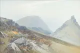 Valley of Rocks by Frederick John Widgery, watercolor, sold Jan 2023